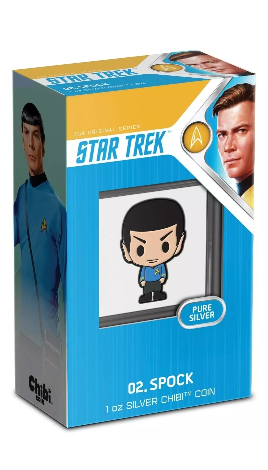 Star Trek - Spock Chibi Coin - 1 oz