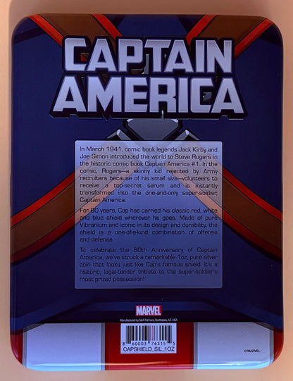 Marvel - Captain America, Bouclier &amp; Guardians of the Galaxy - 3 x 1 oz
