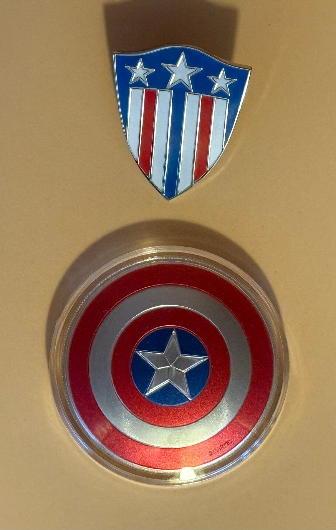 Marvel - Captain America, Bouclier &amp; Guardians of the Galaxy - 3 x 1 oz