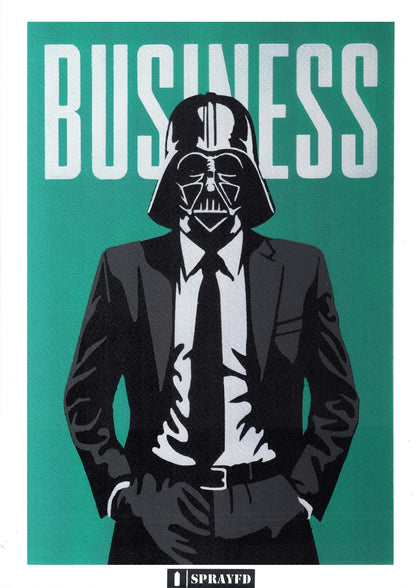Star Wars Mix Business Vader, Lola Leia, Stormtrooper Strike and Luke Mugshot - Kastellan