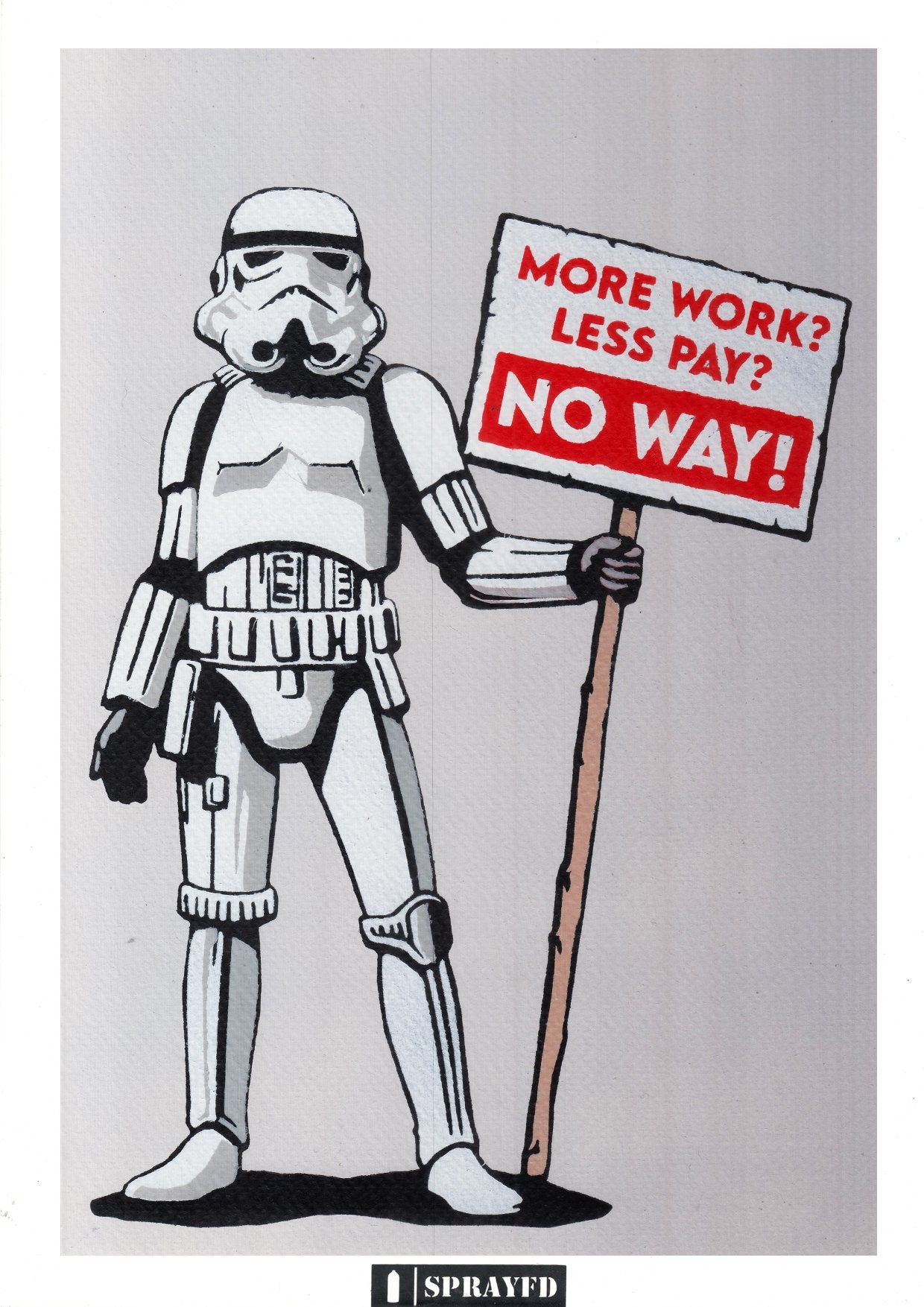 Star Wars Mix Business Vader, Lola Leia, Stormtrooper Strike and Luke Mugshot - Kastellan