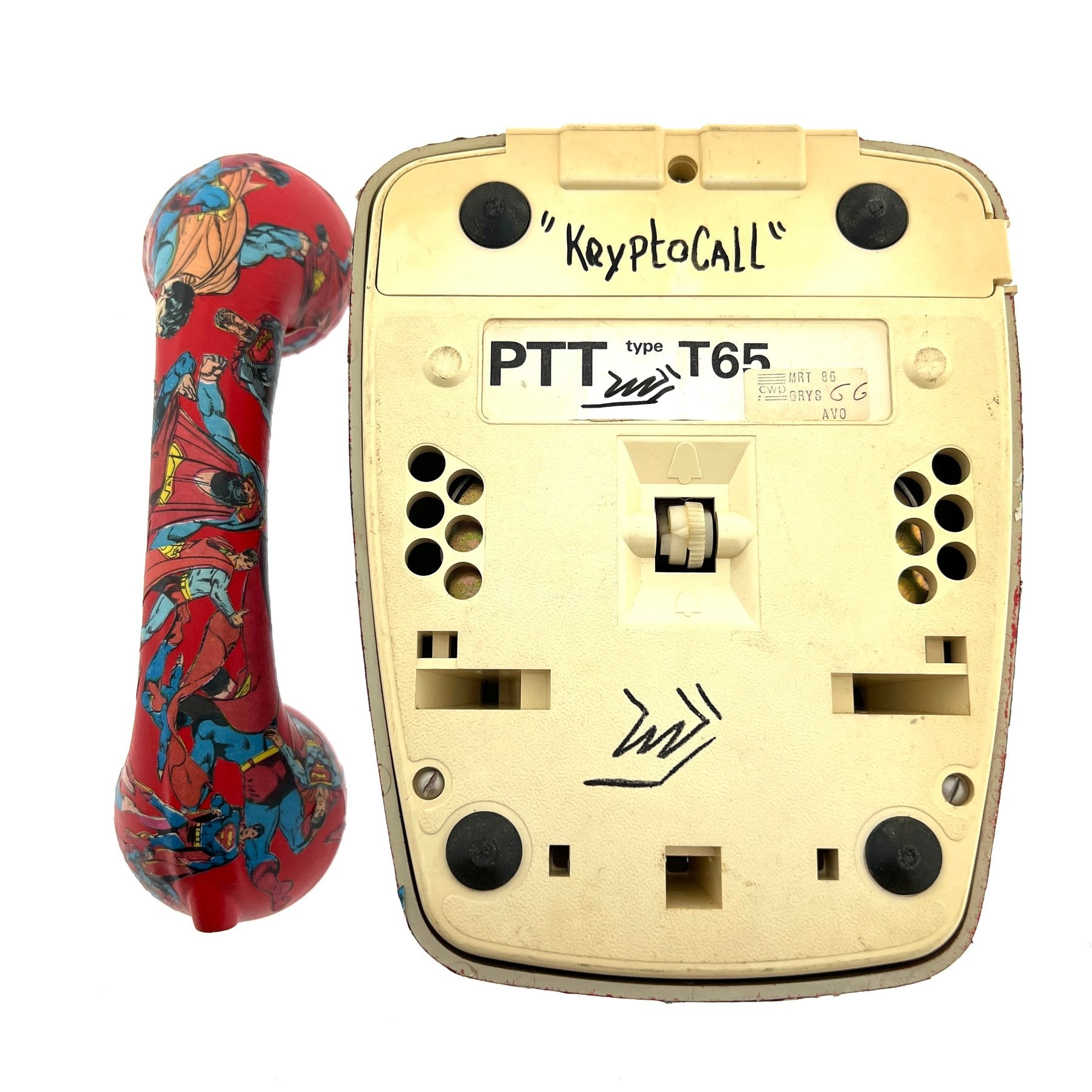 Superman Telephone-Cryptocall - Paapi