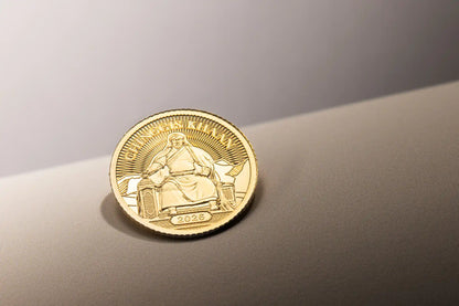 Mongolia - CHINGGIS KHAAN Gold - 0.5 g