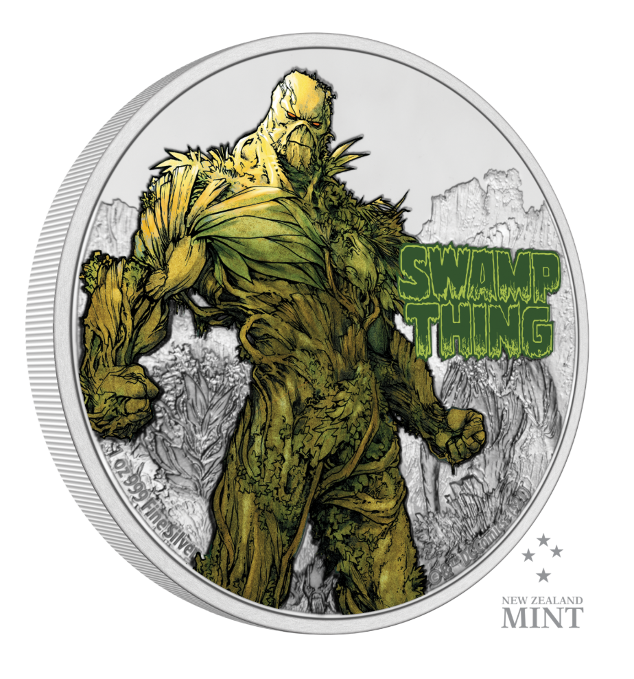 DC Comics - Swamp Thing 50th Anniversary 1 oz