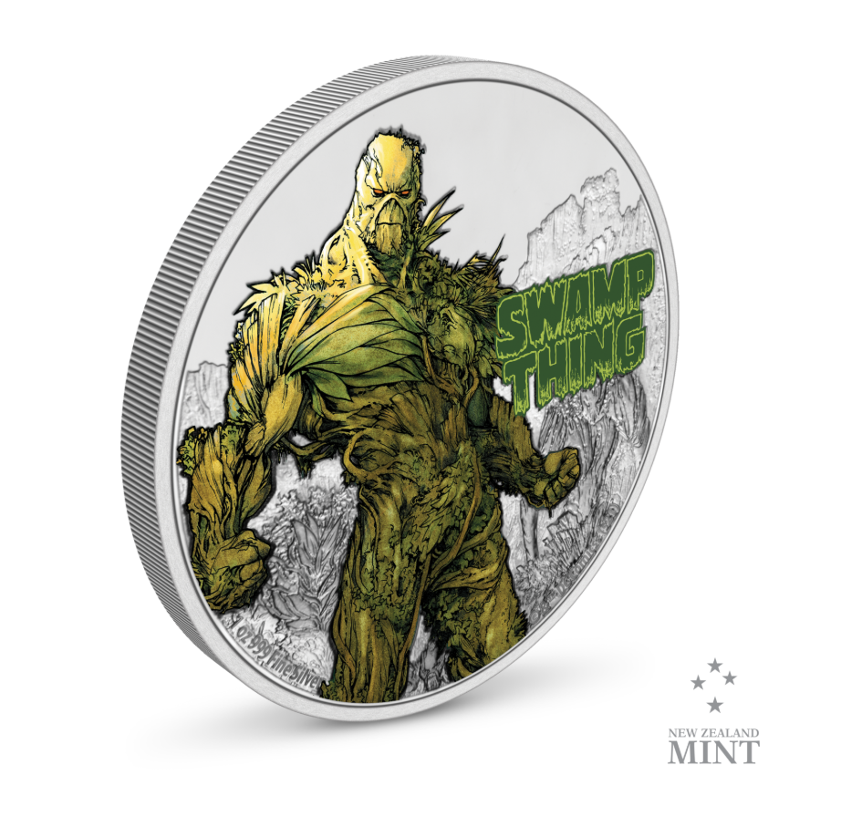 DC Comics - Swamp Thing 50th Anniversary 1 oz