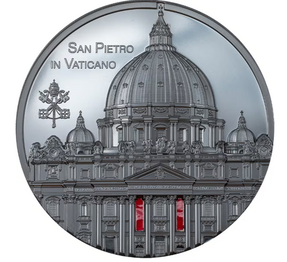 Tiffany Art - Metropolis - San Pietro (Rome) 5 oz