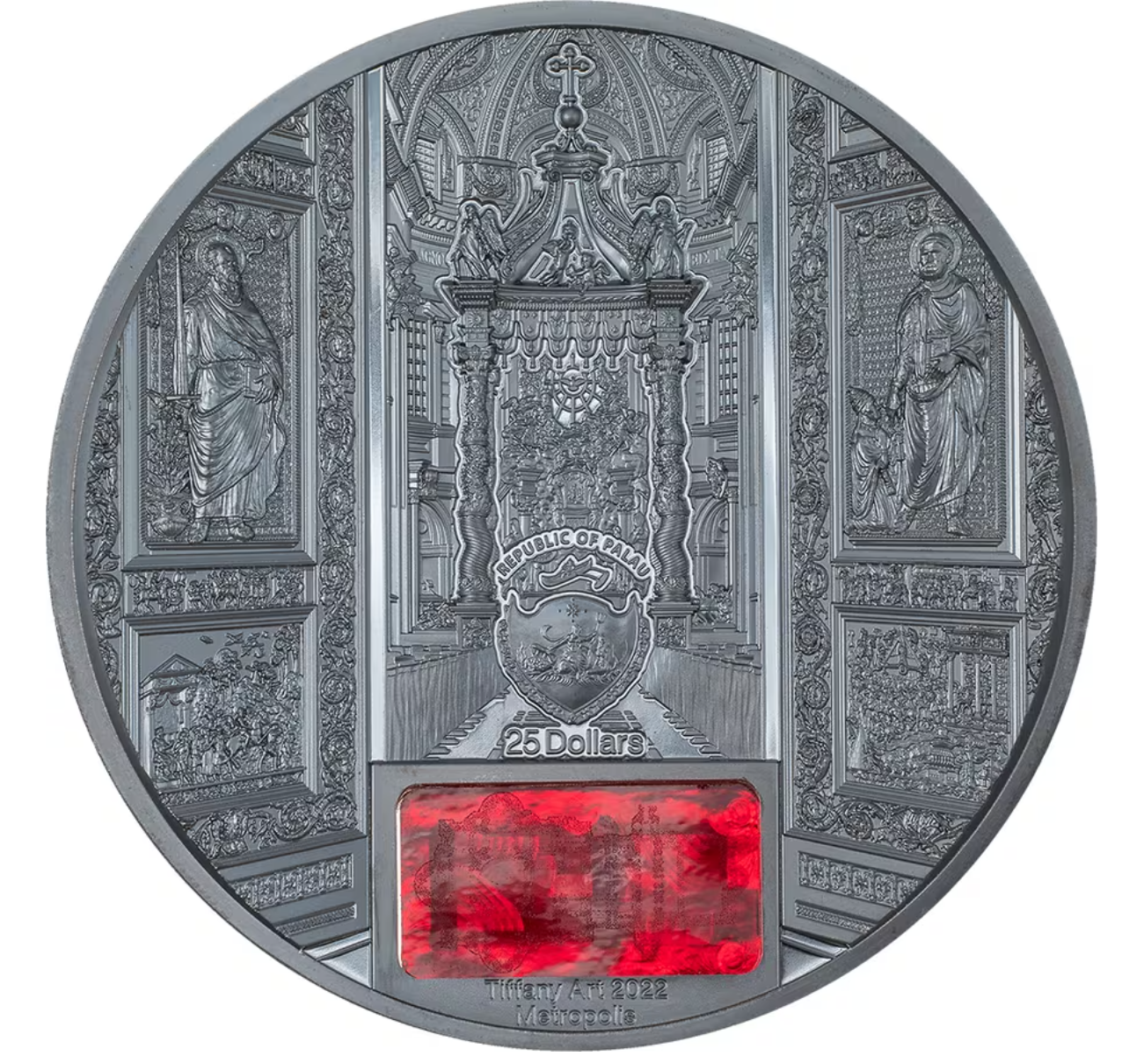 Tiffany Art - Metropolis - San Pietro (Rome) 5 oz