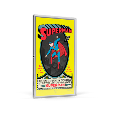 Niue - Warner Bros - Superman Comic Covers - Superman #1: Summer 1939 Foil