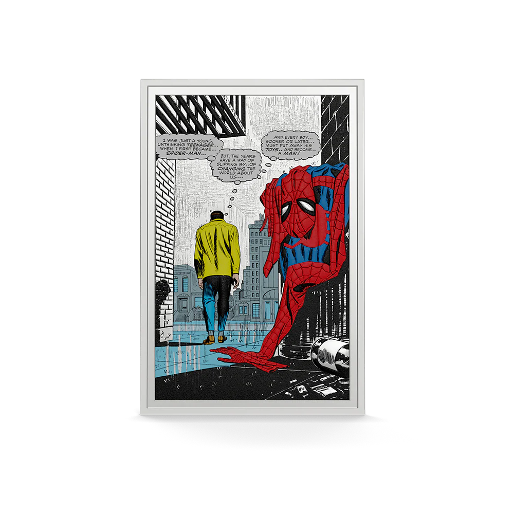 Niue - Marvel - Spider-Man Iconic Moments - Spider-Man No More! - 1 oz