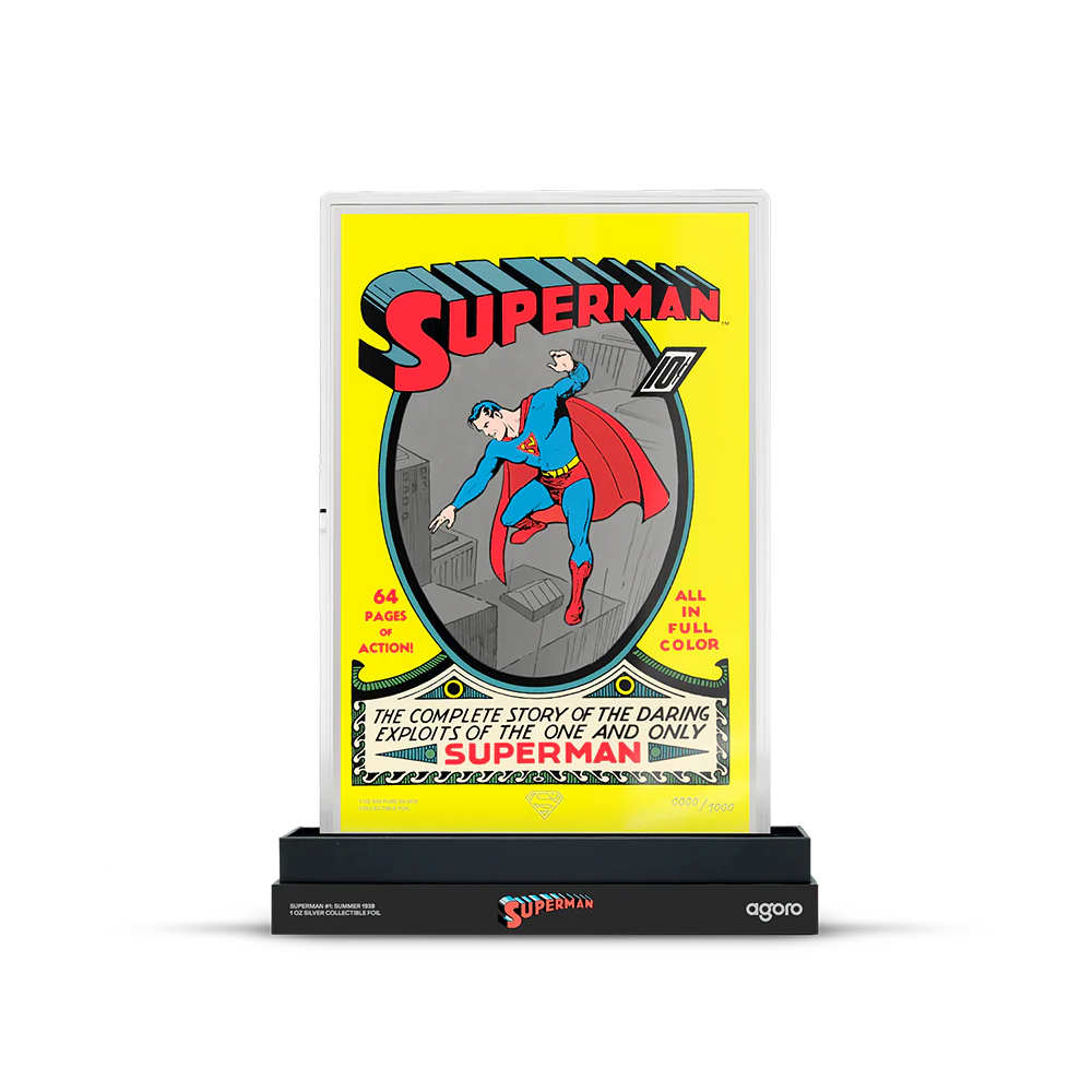 Niue - Warner Bros - Superman Comic Covers - Superman #1: Summer 1939 Foil - 1 oz