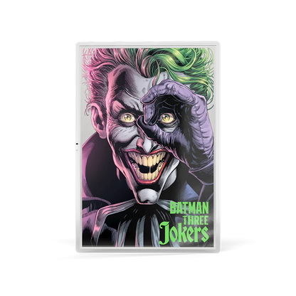 Niue - Warner Bros - Three Jokers - The Comedian Foil with Chase - 1 oz