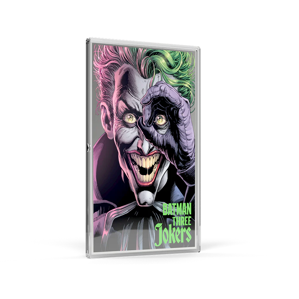 Niue - Warner Bros - Three Jokers - The Comedian Foil with Chase - 1 oz
