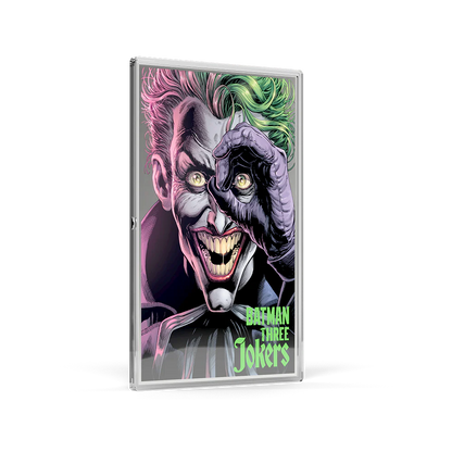 Niue - Warner Bros - Three Jokers - The Comedian Foil with Chase - 1 oz