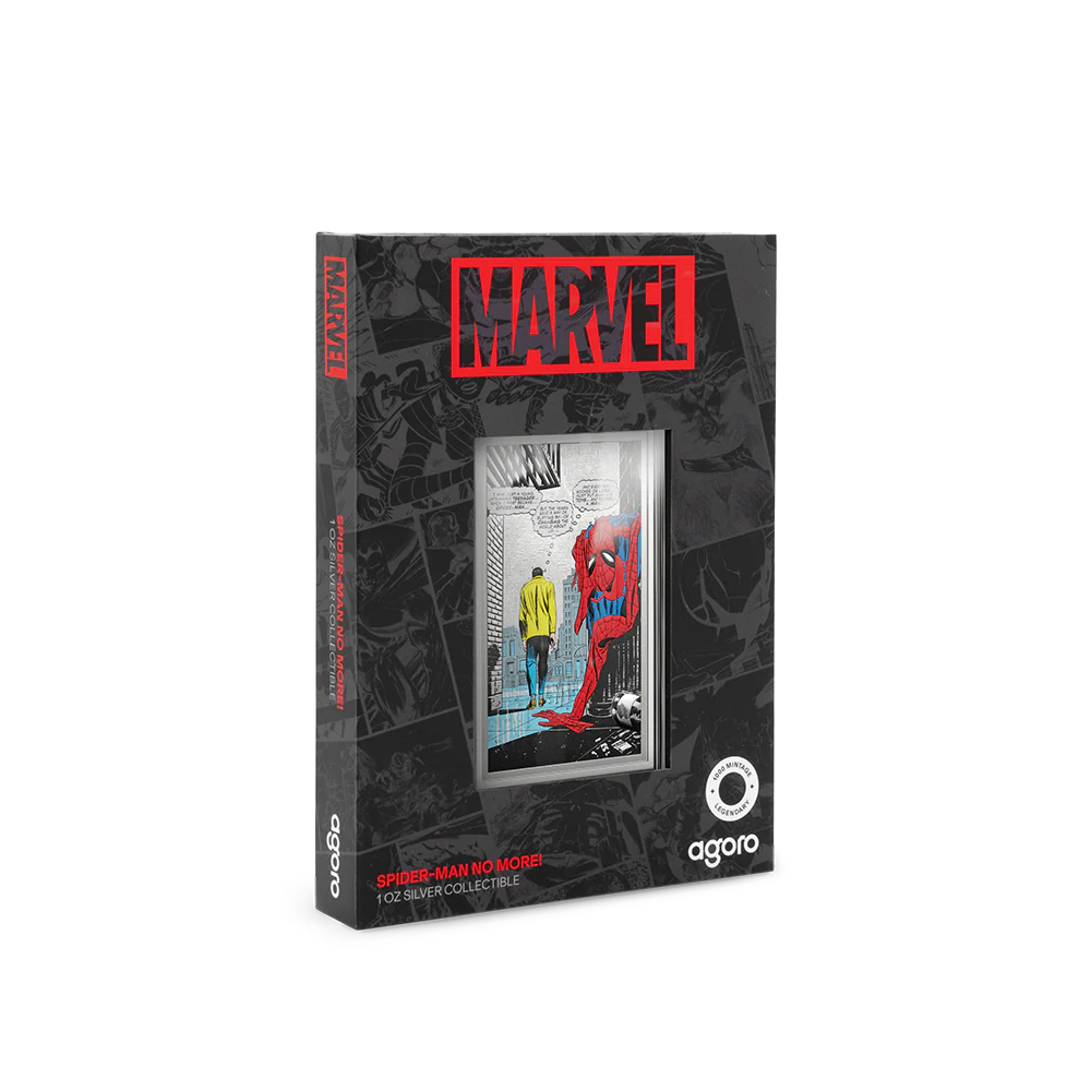 Niue - Marvel - Spider-Man Iconic Moments - Spider-Man No More! - 1 oz