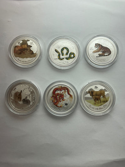 12 x 1/2 oz - Lunar Serie II Color Komplett 2008-2019