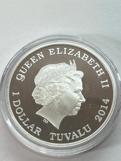 Tuvalu - Good Fortune - Lunar Pferd 2er Münzset - 2 oz