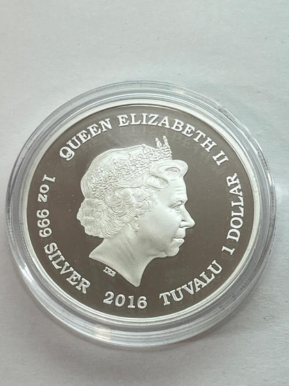 Tuvalu - Good Fortune - Lunar Monkey 2 coin set - 2 oz