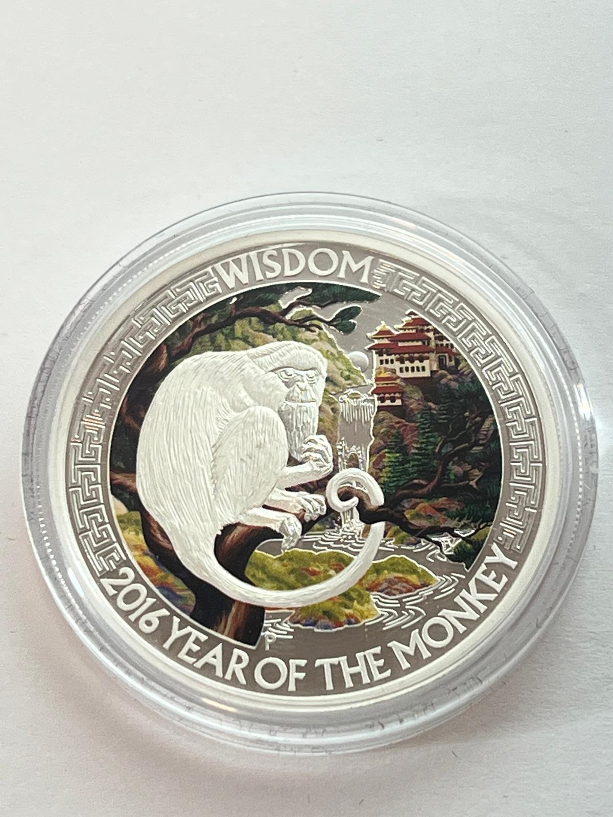 Tuvalu - Good Fortune - Lunar Monkey 2 coin set - 2 oz