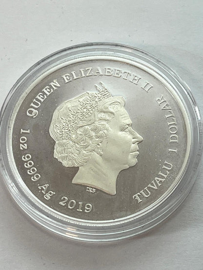 Tuvalu - Good Fortune - Lunar Pig 2 coin set - 2 oz