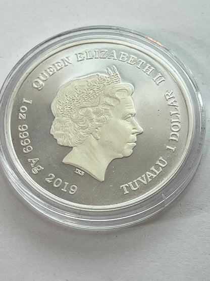 Tuvalu - Good Fortune - Lunar Pig 2 coin set - 2 oz