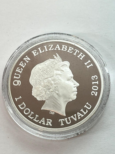 Tuvalu - Gutes Omen - Lunar Schlange 2er Münzset - 2 oz