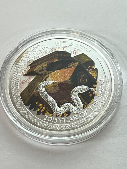 Tuvalu - Good Fortune - Lunar Snake 2 coin set - 2 oz