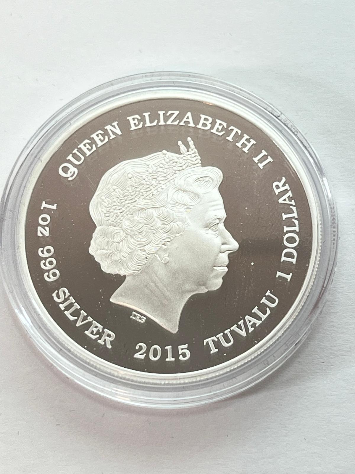 Tuvalu - Good Fortune - Lunar Goat 2 coin set - 2 oz