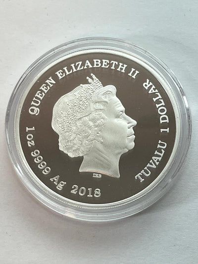 Tuvalu - Good Fortune - Mondhund 2 Münzset - 2 oz