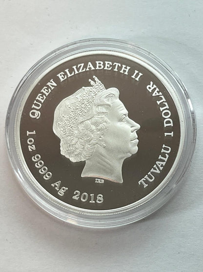 Tuvalu - Good Fortune - Lunar Dog 2 coin set - 2 oz