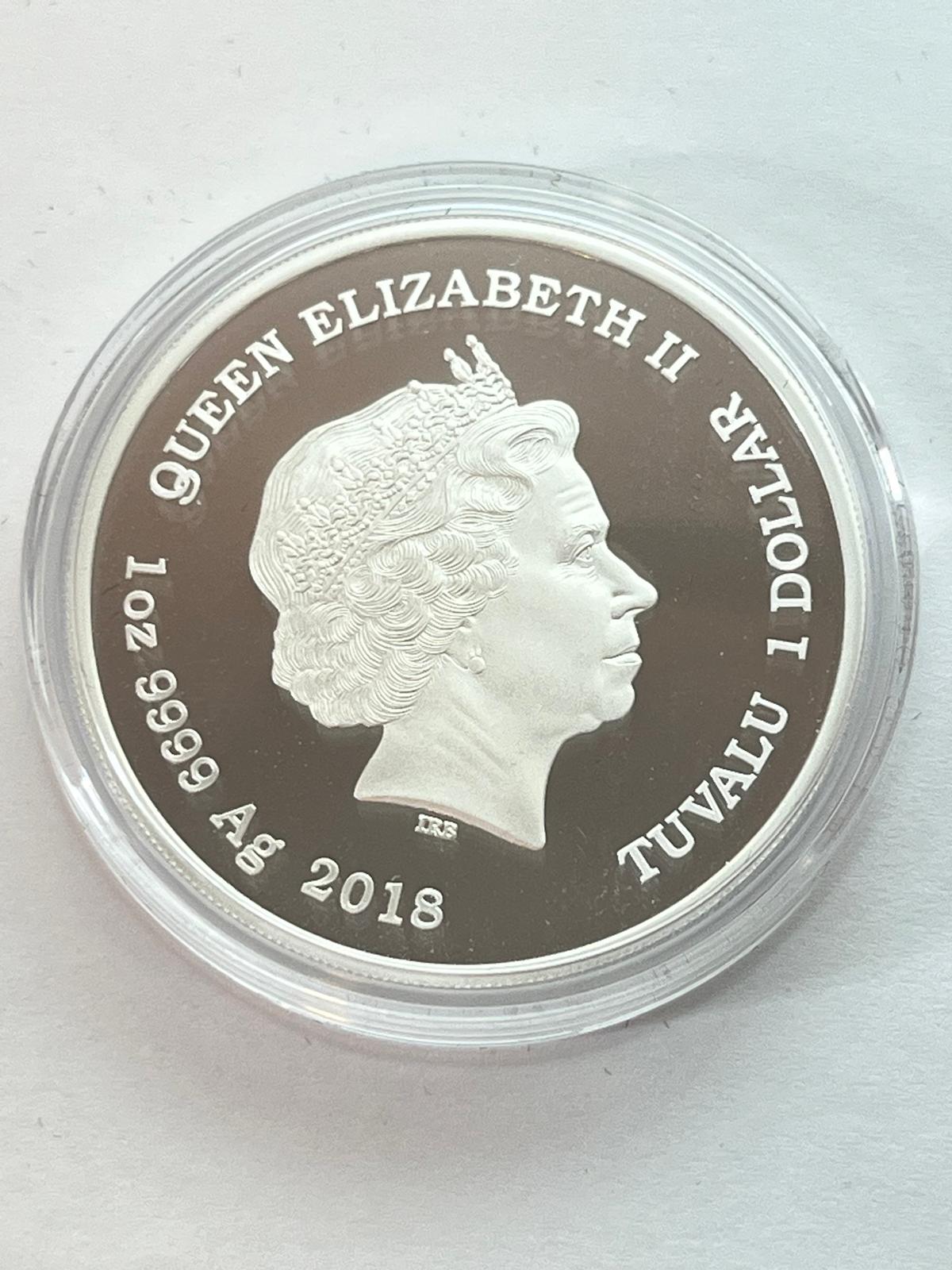 Tuvalu - Good Fortune - Lunar Dog 2 coin set - 2 oz