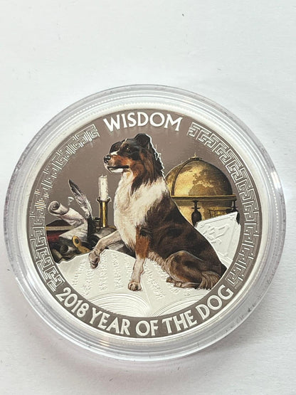 Tuvalu - Good Fortune - Lunar Dog 2 coin set - 2 oz