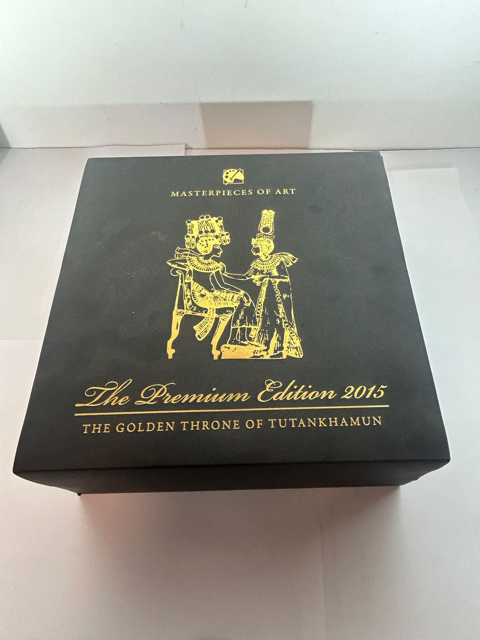 Masterpieces of Art – The Throne of Tutanchamun - 3 oz + 1/4 oz guld