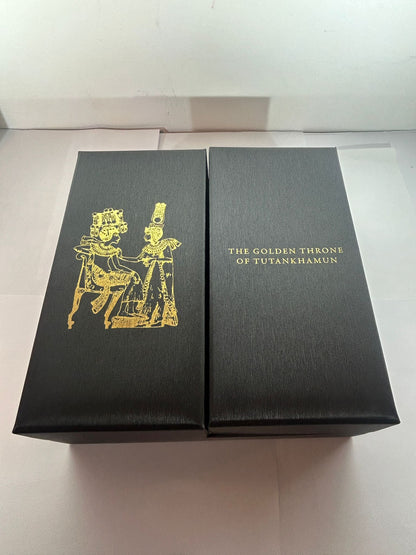 Masterpieces of Art – The Throne of Tutanchamun - 3 oz + 1/4 oz guld