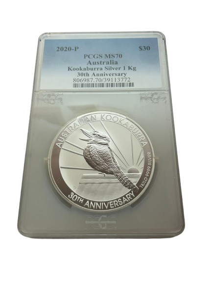 Australia - Kookaburra PCGS MS 70 - TopPop - 30th anniversary  - 1 kg