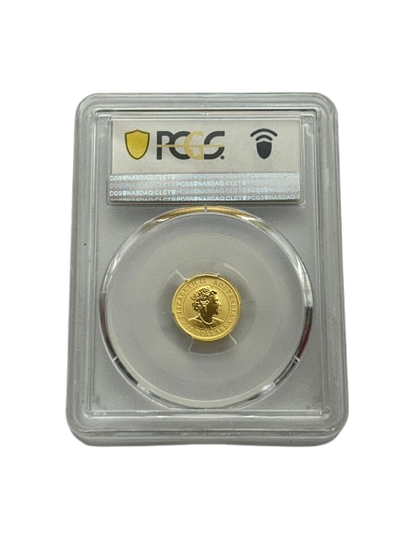 Australia - Kookaburra 30th Anniversary Gold - PCGS MS 70  - 1/10 oz