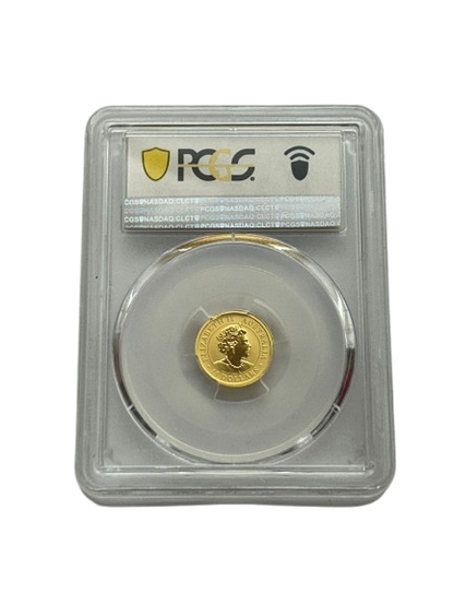Australia - Kookaburra 30th Anniversary Gold - PCGS MS 70  - 1/10 oz