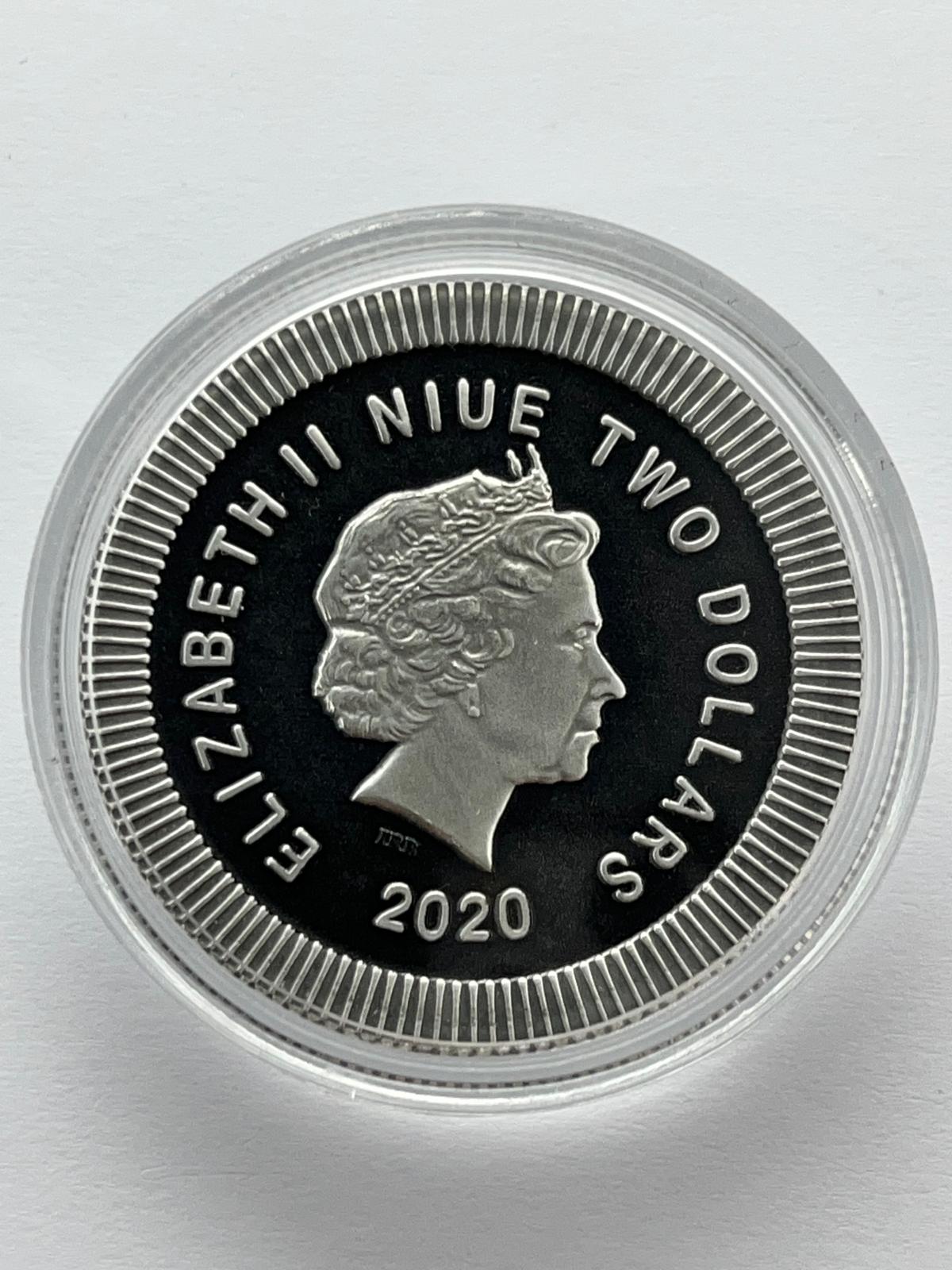 Athenian Owl Black background White Eyes - 1 oz