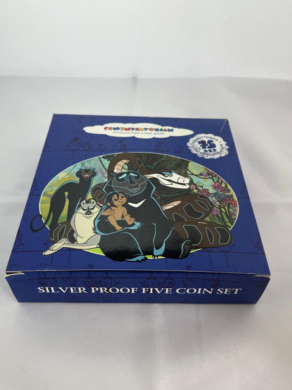 Jungle book Cartoons set 5 x 1 oz
