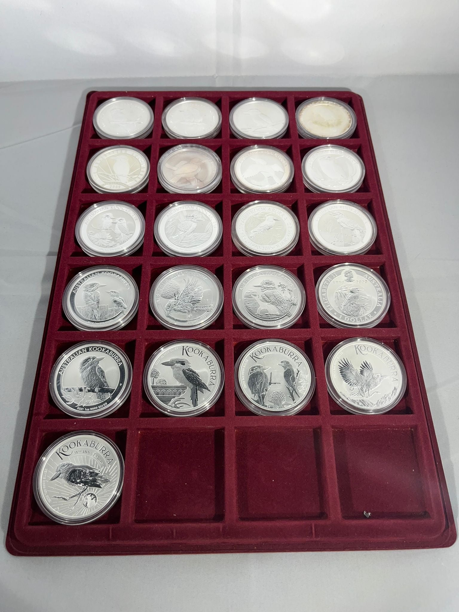 Kookaburra Collection (1990 - 2025) 1oz x 36