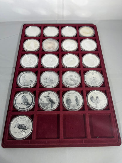 Kookaburra Collection (1990 - 2025) 1oz x 36