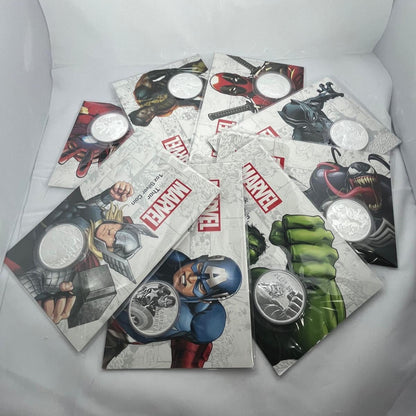 2018-2021 Marvel in blister Complete series