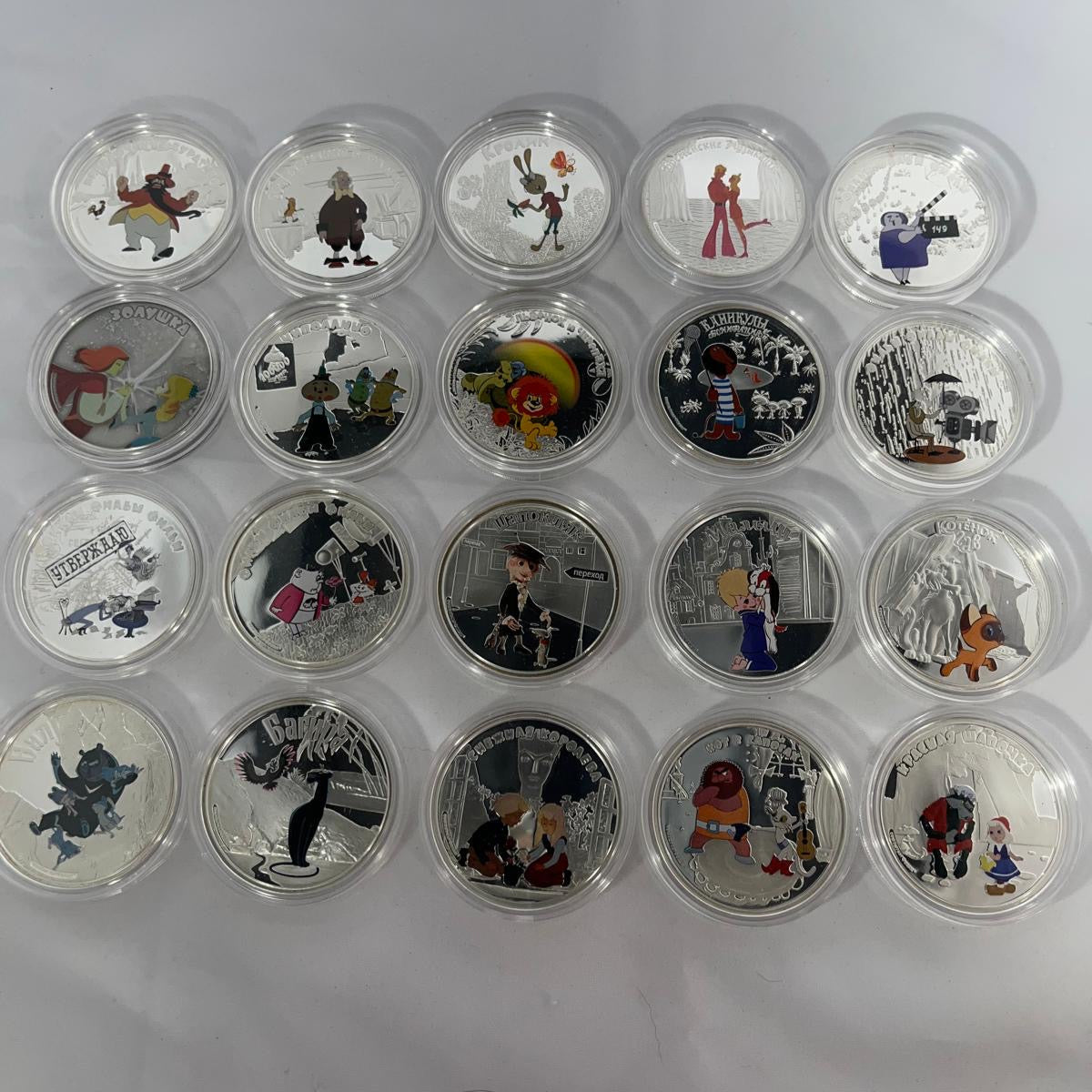 20 pcs Cartoons from JVP Investment Coins