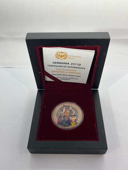 Allegories Red, Yellow Gold & Color - 1 oz