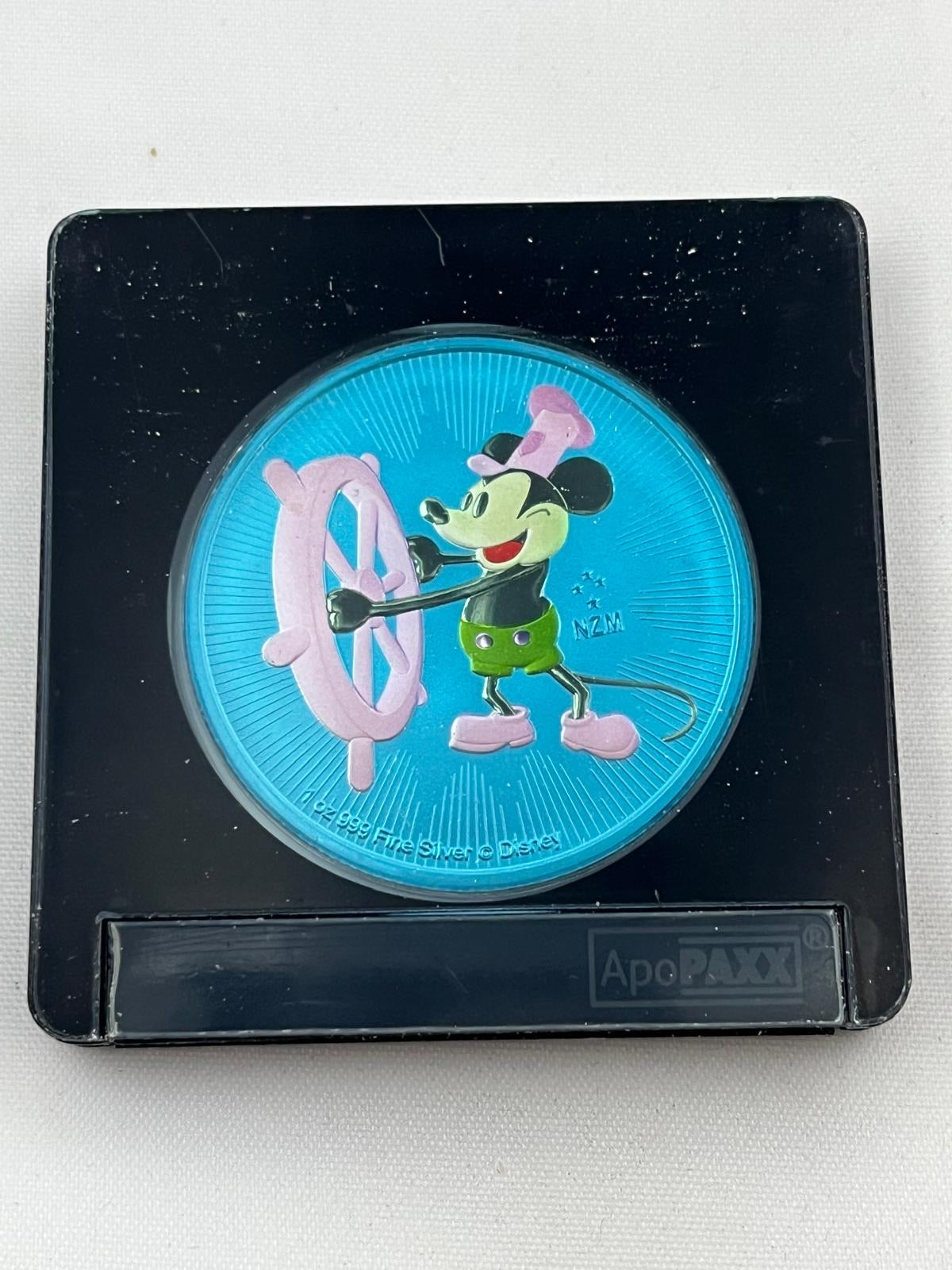 Mickey Mouse Steamboat Willie Blue 1 oz