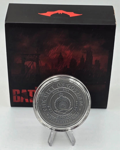 DC Comics Batman Antique Finish 2 oz