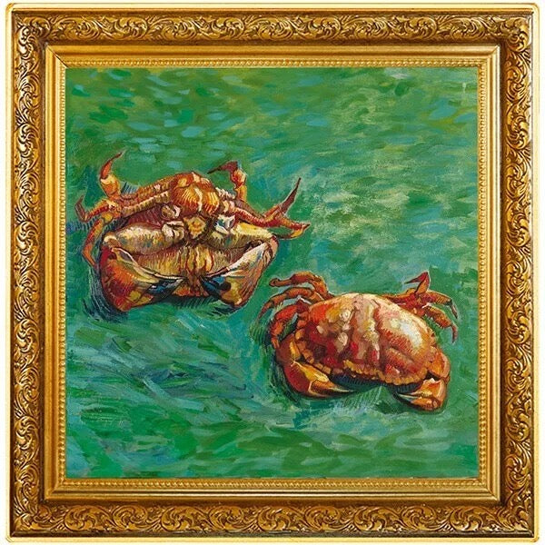 Two Crabs - 170th Anniversary Van Gogh 1 oz