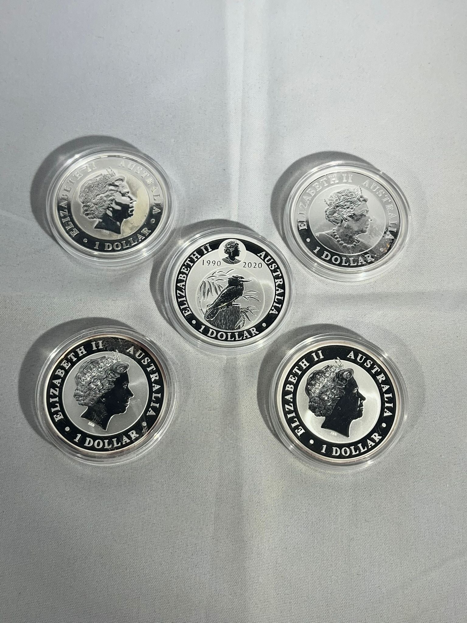 Kookaburra Collection (1990 - 2025) 1oz x 36