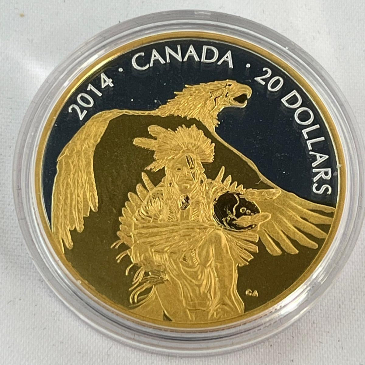 Legend of Nanaboozhoo gilded 1 oz