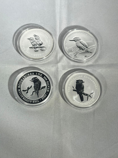 Kookaburra Collection (1990 - 2025) 1oz x 36