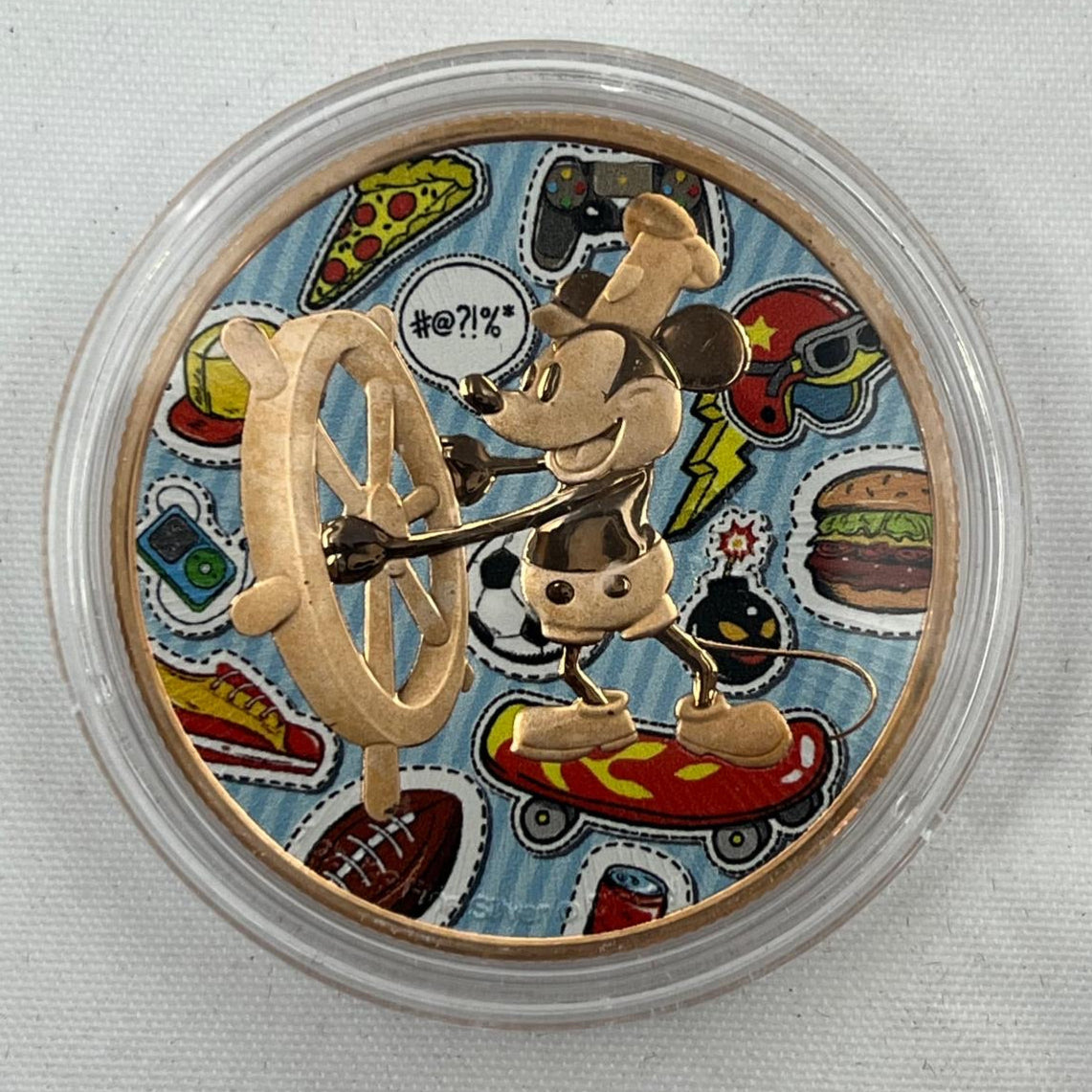 Mickey Mouse Steamboat Willie Swearing 1 oz